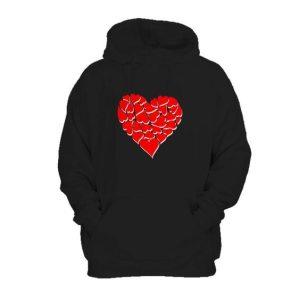 Cozy customized Cotton Hoodie(Valentine Hoodies)