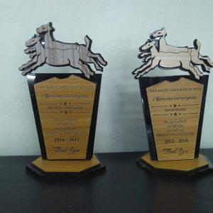 Acrylic Impala Top Award/Trophy