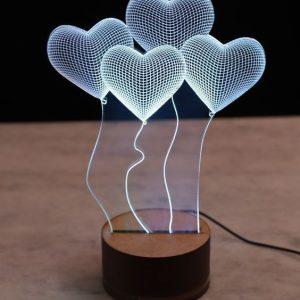 3D LED LAMP