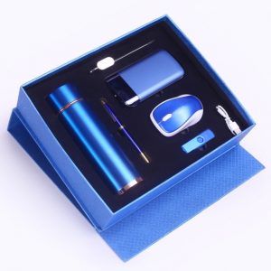 Executive Gift Set 008: Thermal Flask + Wireless Mouse + 8000mah Power Bank + OTG Flash Disk + Pen & Book Mark