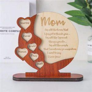 Wooden Trophy (Engraved)